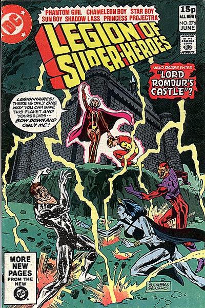 Cover for The Legion of Super-Heroes (DC, 1980 series) #276 [British]
