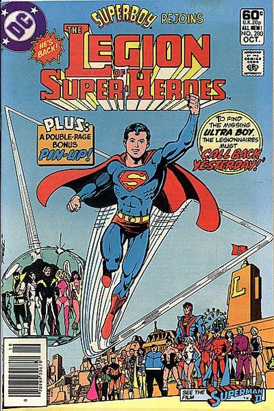 Cover for The Legion of Super-Heroes (DC, 1980 series) #280 [Newsstand]