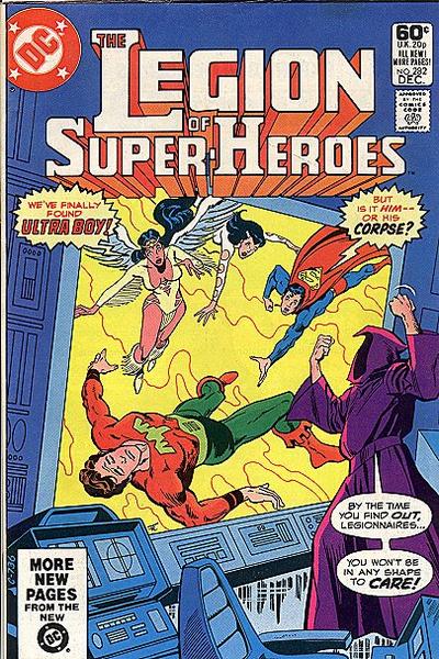 Cover for The Legion of Super-Heroes (DC, 1980 series) #282 [Direct]