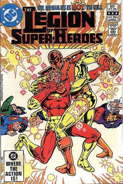 Cover for The Legion of Super-Heroes (DC, 1980 series) #286 [Direct]