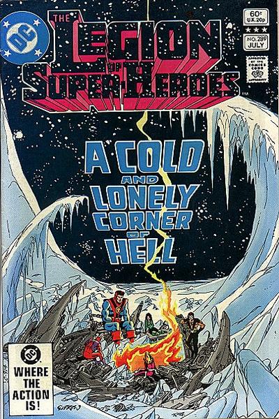 Cover for The Legion of Super-Heroes (DC, 1980 series) #289 [Direct]