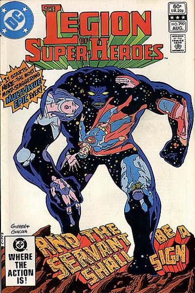 Cover for The Legion of Super-Heroes (DC, 1980 series) #290 [Direct]