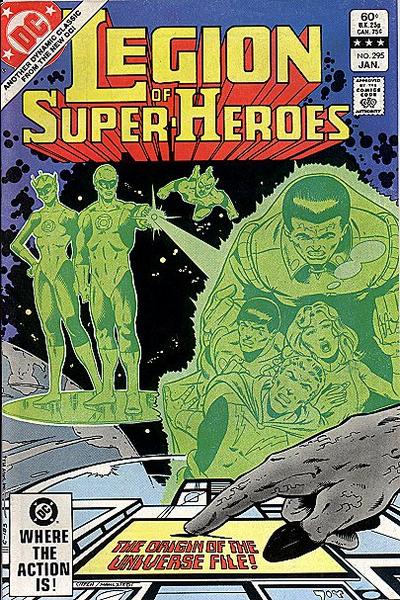 Cover for The Legion of Super-Heroes (DC, 1980 series) #295 [Direct]