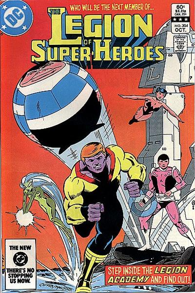 Cover for The Legion of Super-Heroes (DC, 1980 series) #304 [Direct]