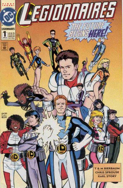 Cover for Legionnaires (DC, 1993 series) #1 [Direct]