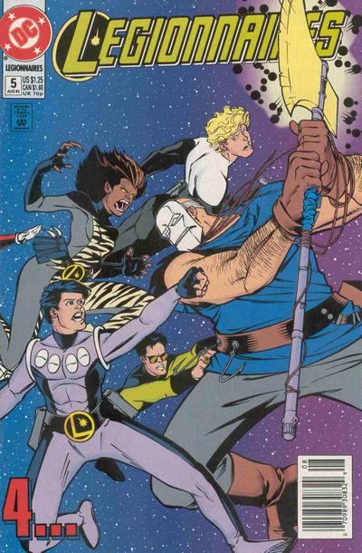Cover for Legionnaires (DC, 1993 series) #5 [Newsstand]