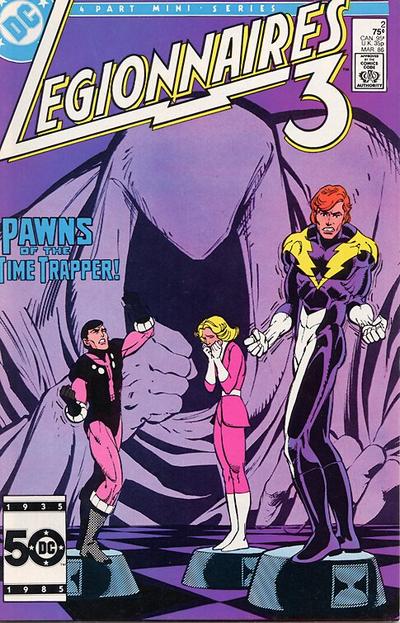 Cover for Legionnaires Three [Legionnaires 3] (DC, 1986 series) #2 [Direct]
