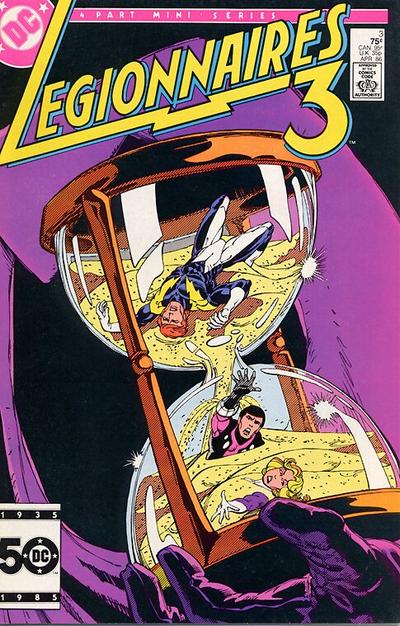 Cover for Legionnaires Three [Legionnaires 3] (DC, 1986 series) #3 [Direct]