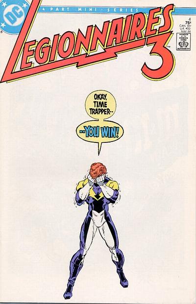 Cover for Legionnaires Three [Legionnaires 3] (DC, 1986 series) #4 [Direct]