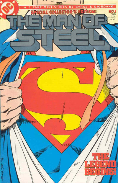 Cover for The Man of Steel (DC, 1986 series) #1 [Special Collector's Edition Cover]