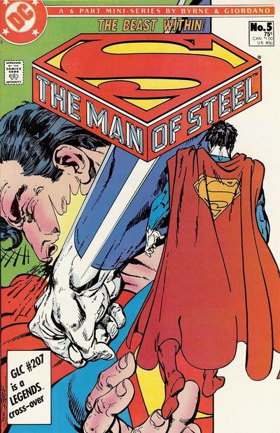 Cover for The Man of Steel (DC, 1986 series) #5 [Direct]