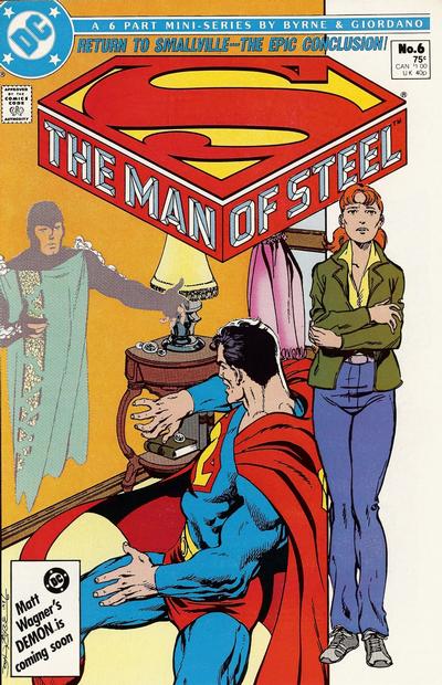 Cover for The Man of Steel (DC, 1986 series) #6 [Direct]
