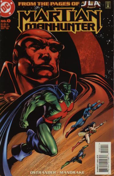 Cover for Martian Manhunter (DC, 1998 series) #0 [Direct Sales]