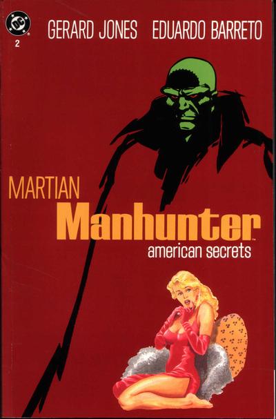 Cover for Martian Manhunter: American Secrets (DC, 1992 series) #2