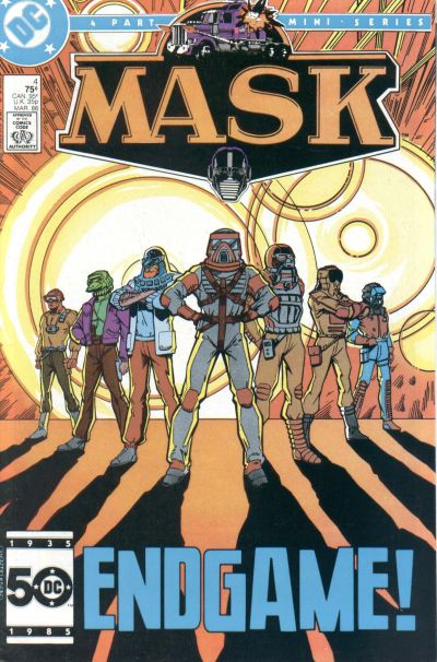 Cover for MASK (DC, 1985 series) #4 [Direct]