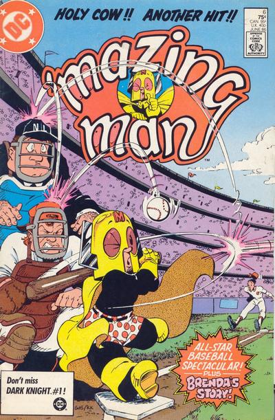 Cover for 'Mazing Man (DC, 1986 series) #6 [Direct]