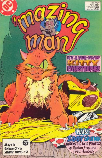 Cover for 'Mazing Man (DC, 1986 series) #8 [Direct]