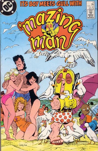 Cover for 'Mazing Man (DC, 1986 series) #11
