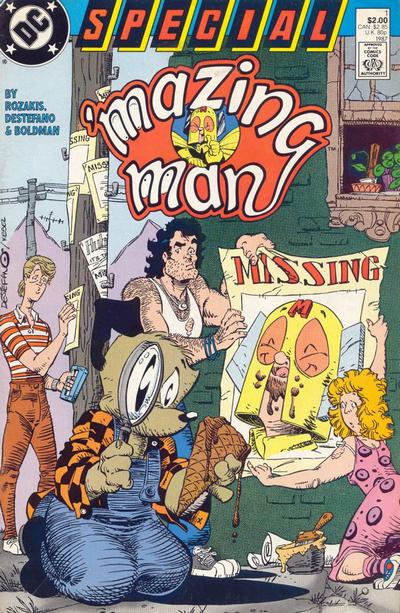 Cover for 'Mazing Man Special (DC, 1987 series) #1