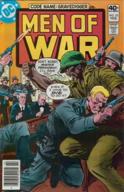 Cover for Men of War (DC, 1977 series) #25