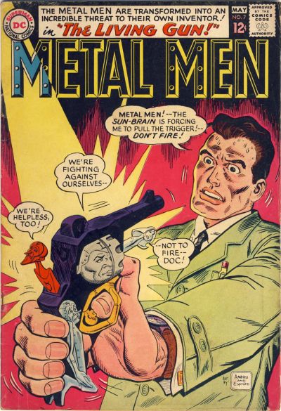 Cover for Metal Men (DC, 1963 series) #7