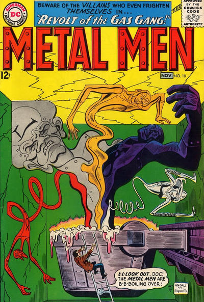 Cover for Metal Men (DC, 1963 series) #10