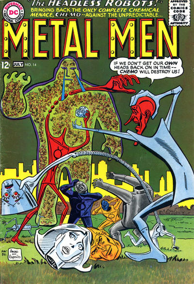 Cover for Metal Men (DC, 1963 series) #14