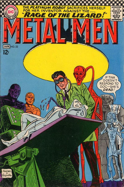 Cover for Metal Men (DC, 1963 series) #23