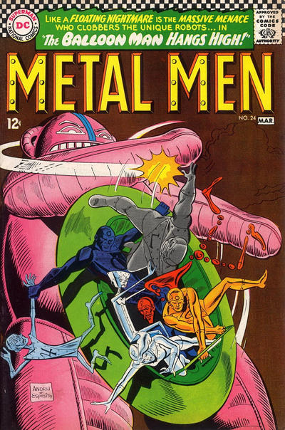 Cover for Metal Men (DC, 1963 series) #24
