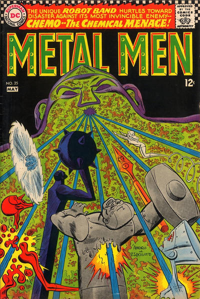 Cover for Metal Men (DC, 1963 series) #25