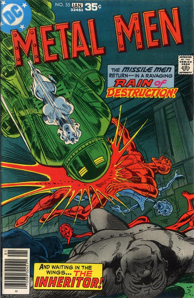 Cover for Metal Men (DC, 1963 series) #55