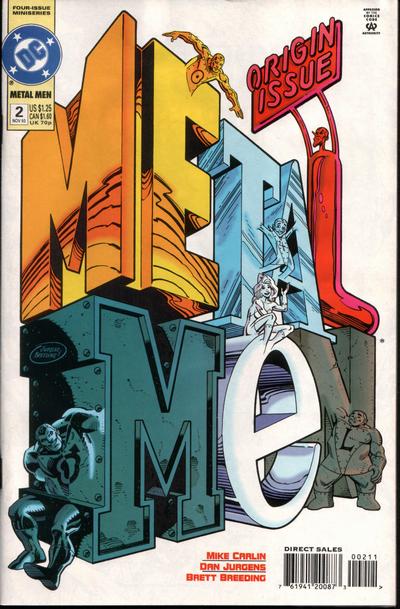 Cover for Metal Men (DC, 1993 series) #2