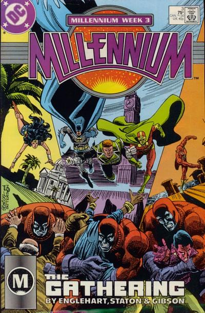 Cover for Millennium (DC, 1988 series) #3 [Direct]