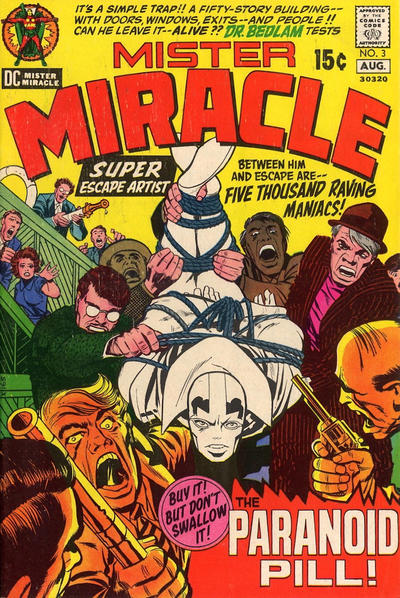 Cover for Mister Miracle (DC, 1971 series) #3