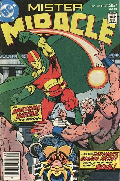 Cover for Mister Miracle (DC, 1971 series) #20