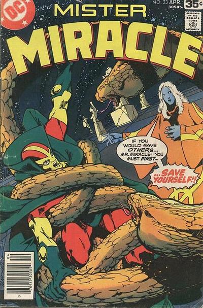 Cover for Mister Miracle (DC, 1971 series) #23