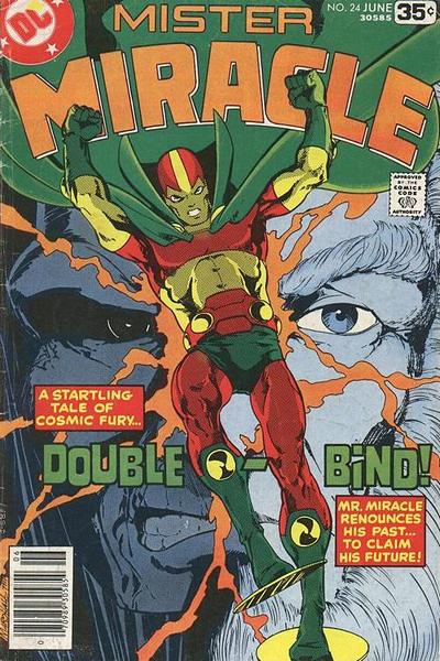 Cover for Mister Miracle (DC, 1971 series) #24