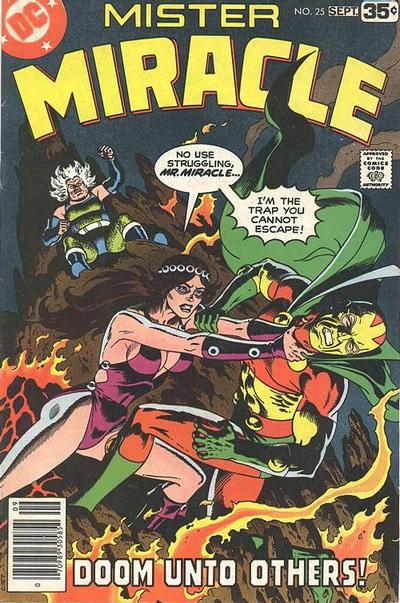 Cover for Mister Miracle (DC, 1971 series) #25