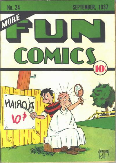 Cover for More Fun Comics (DC, 1936 series) #v2#12 (24)