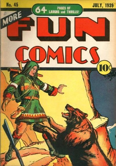 Cover for More Fun Comics (DC, 1936 series) #45