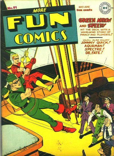 Cover for More Fun Comics (DC, 1936 series) #91