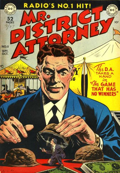 Cover for Mr. District Attorney (DC, 1948 series) #11