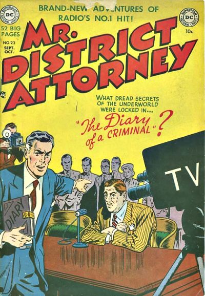 Cover for Mr. District Attorney (DC, 1948 series) #23