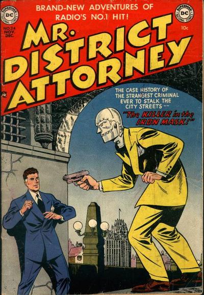 Cover for Mr. District Attorney (DC, 1948 series) #24