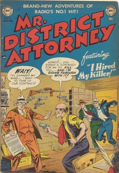 Cover for Mr. District Attorney (DC, 1948 series) #25