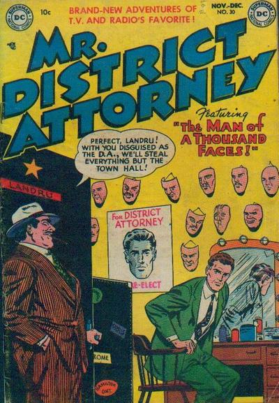 Cover for Mr. District Attorney (DC, 1948 series) #30