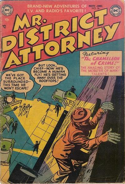 Cover for Mr. District Attorney (DC, 1948 series) #36