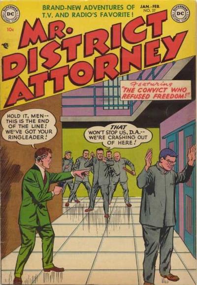 Cover for Mr. District Attorney (DC, 1948 series) #37