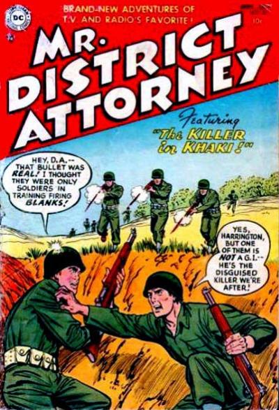 Cover for Mr. District Attorney (DC, 1948 series) #41
