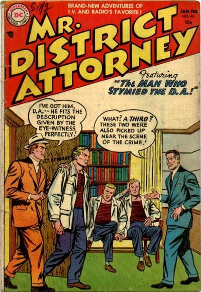 Cover for Mr. District Attorney (DC, 1948 series) #43